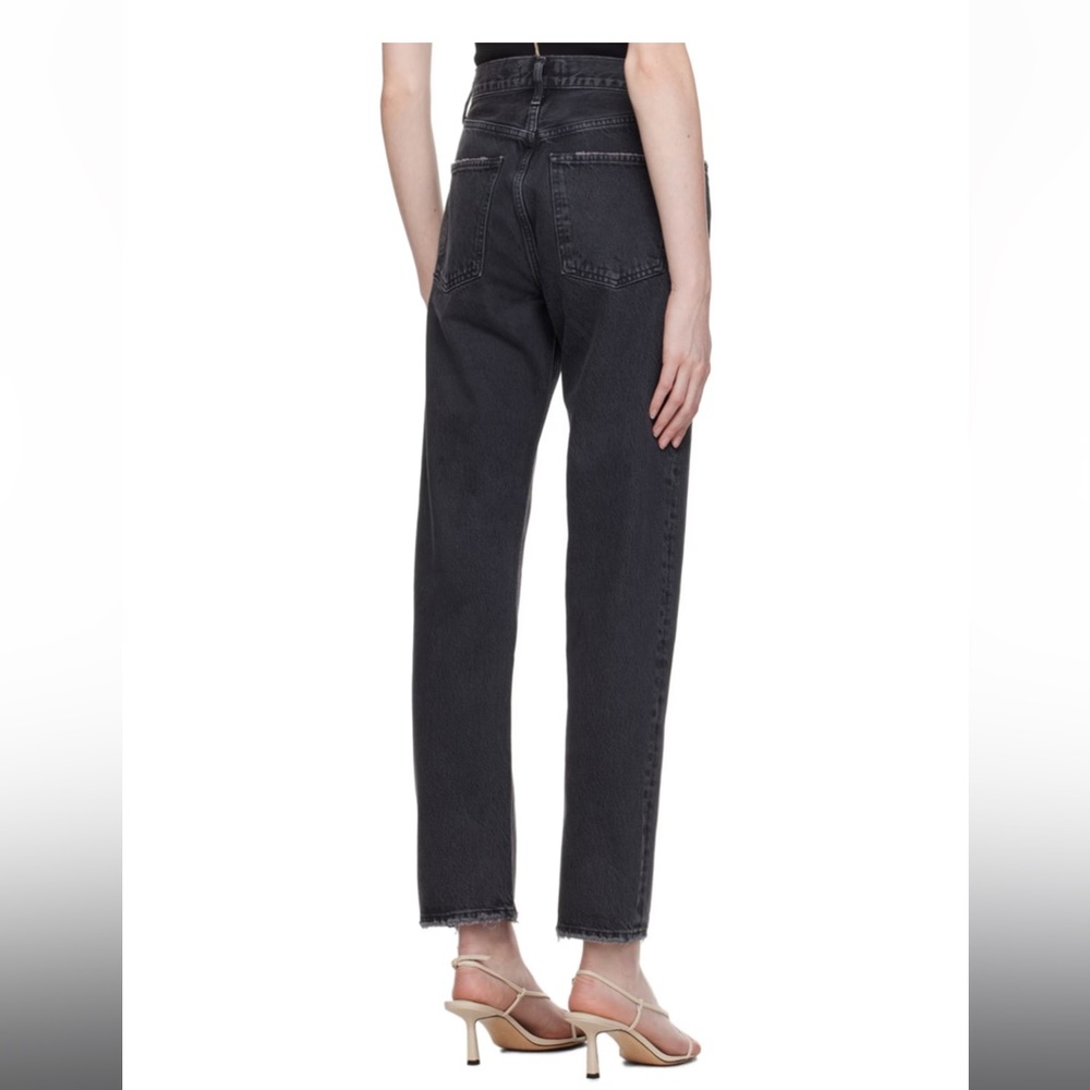 AGOLDE Black 90s pinch waist jeans